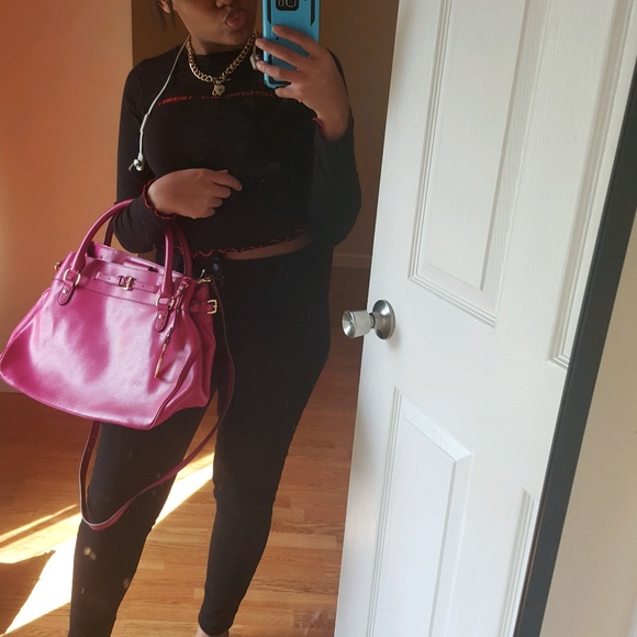 Large Satchel/ Chandler Saffiano Satchel - Picture 6 of 8